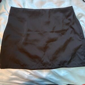 Missguided + Black Mini Skirt